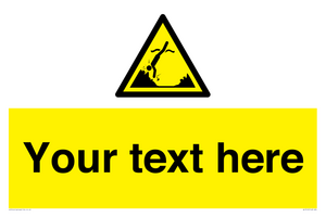 Custom Warning submerged objects